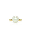 Pearl gold ring