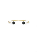 Onyx gold bracelet