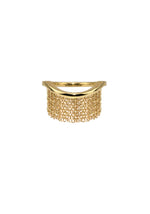 Fringe gold ring