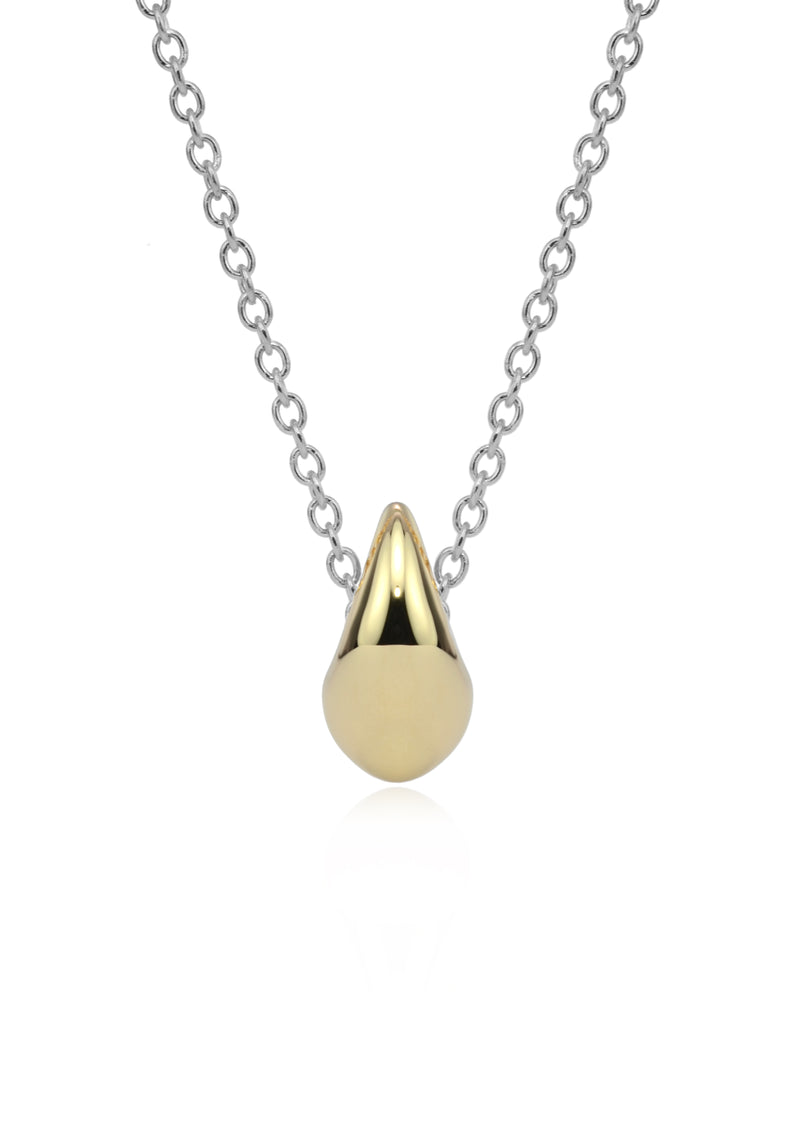 Lovebird gold pendant