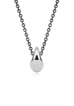 Lovebird silver pendant