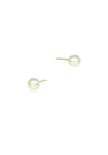 Pearl gold studs