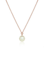 Pearl small gold pendant